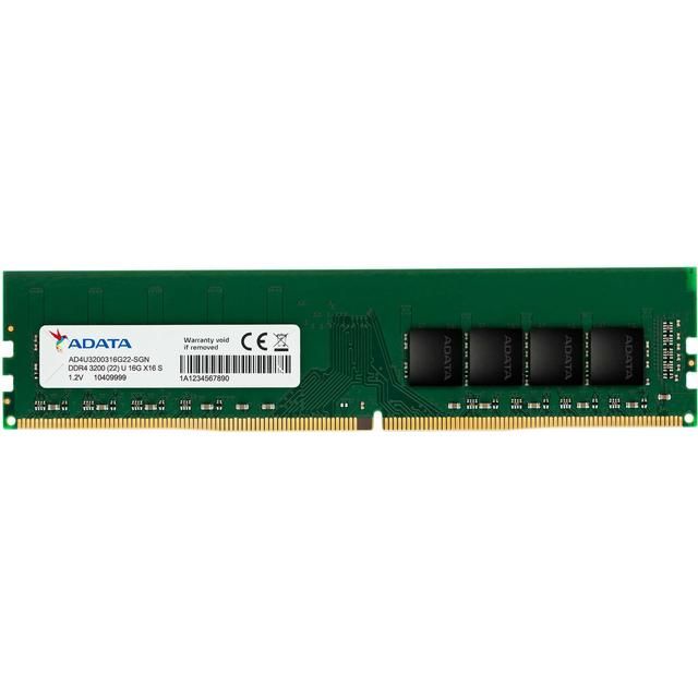 Operatiivmälu DDR4 ADATA Premier DDR4 RAM 16 GB, U-DIMM, 3200 MHz, PC/server, Registered No, ECC No