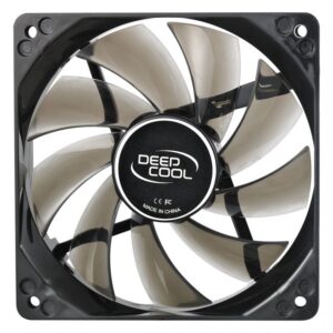 Jahutid Deepcool  120 mm case ventilation fan,  "Wind Blade 120", transparent, hydro bearing,4 LED's 