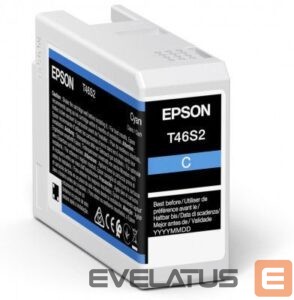 Eksploatacinės medžiagos spausdintuvams EPSON  UltraChrome Pro 10 ink T46S2 Ink cartrige, Cyan 