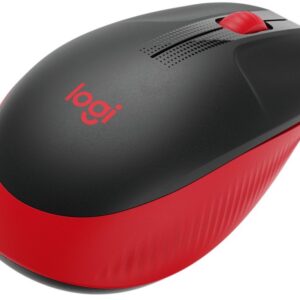 Datora pele Logitech  Full size Mouse M190 	Wireless, Red, USB 