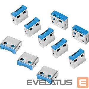 Cita datorprece Logilink  10 Locks AU0046 Blue 
