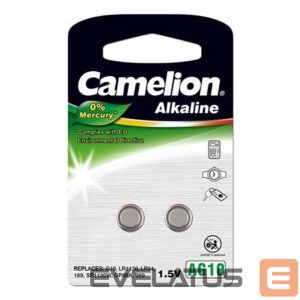 Muu arvutitarvik Camelion  AG10/LR54/LR1131/389, Alkaline Buttoncell, 2 pc(s) 
