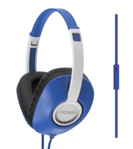 Belaidės ausinės Koss  Headphones UR23iB Wired, On-Ear, Microphone, 3.5 mm, Blue 