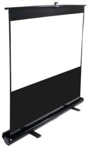 Screen for projectors Elite Screens  F84NWH ezCinema Portable Screen 84'' 16:9 / Diagonal 213.4cm, W 185.9cm x H 104.6cm / Black case / MaxWhite material / Gain 1.1 / 160° viewing angle / Telescoping support mechanism / Floor support feet / Built-in carrying handle 