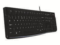 Kompiuterio klaviatūra Logitech  LOGI K120 Corded Keyboard black OEM RUS 
