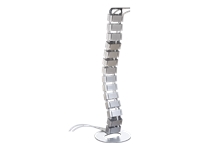 Monitor accessory Logilink  Flexible cable channel for desktops, 800 x 68 mm (18 joints) 