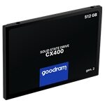Kietasis diskas SDD Goodram  CX400 GEN.2 SSD 512GB SATA3 2.5i 
