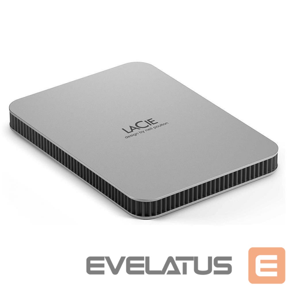 Kõvaketas HDD Lacie External HDD||Mobile Drive|2TB|USB-C|Colour Silver|STLP2000400