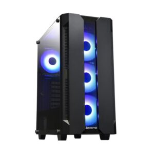 Datoru korpusi Chieftec  Case||HUNTER|MidiTower|ATX|MiniITX|Colour Black|GS-01B-OP 