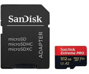 Memory cards SANDISK BY WESTERN DIGITAL  MEMORY MICRO SDXC 512GB UHS-I/W/A SDSQXCD-512G-GN6MA SANDISK 