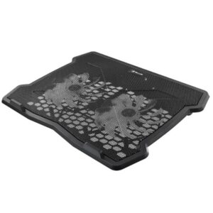 Cooling system for laptops Tellur  Cooling pad Basic 15.6, 2 Fans Black