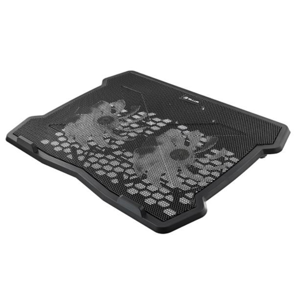 Cooling system for laptops Tellur Cooling pad Basic 15.6, 2 Fans Black