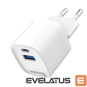 Kitas telefono priedas Evelatus  Evelatus QuickVolt  Adapter  20W EU-WH White