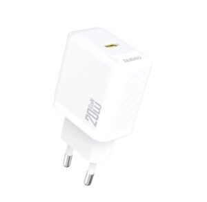 Adapteriai Dudao  A26 PD20W GaN USB-C Charger White