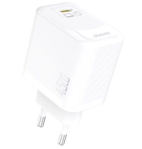 Adapteriai Dudao  Dudao A28 45W GaN USB-C Wall Charger - White White