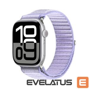Siksniņa Dux Ducis  Apple Watch 38/40/41/42MM YE Nylon Braided Loop Wrist Strap Purple
