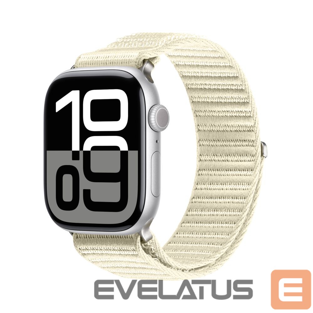 Rihm Dux Ducis Apple Watch 38/40/41/42MM YE Nylon Braided Loop Wrist Strap Starlight