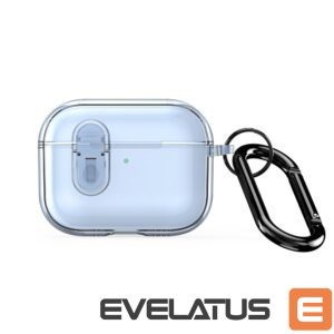 Maciņš austiņām Dux Ducis Apple AirPods Pro 3 PECL Series PC+TPU Cover with Hook Blue