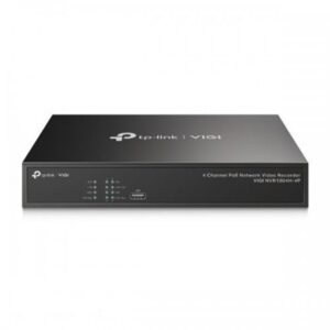 stebėjimo priedai TP-Link  NET VIDEO RECORDER 4CH POE+/VIGI NVR1004H-4P 