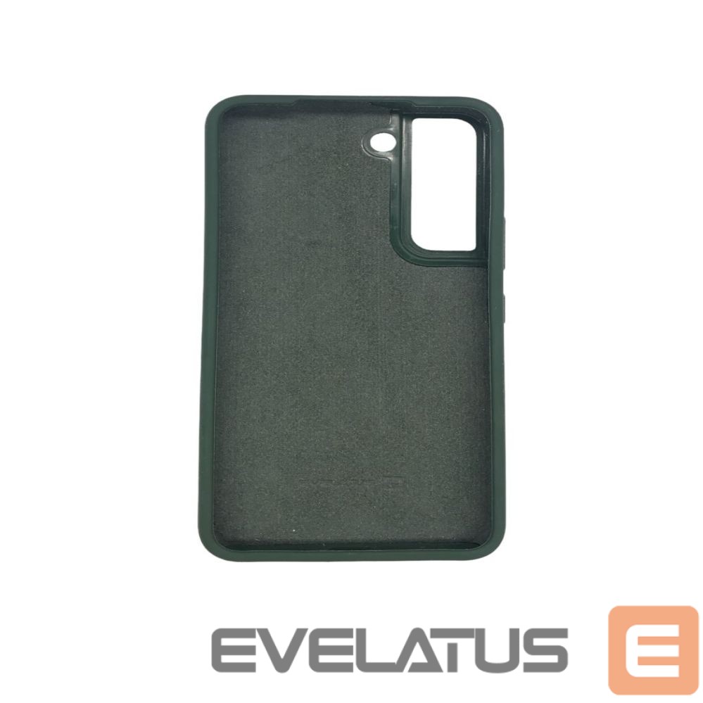 Back panel cover Evelatus Samsung Galaxy S22 Premium Soft Touch Silicone Case Green