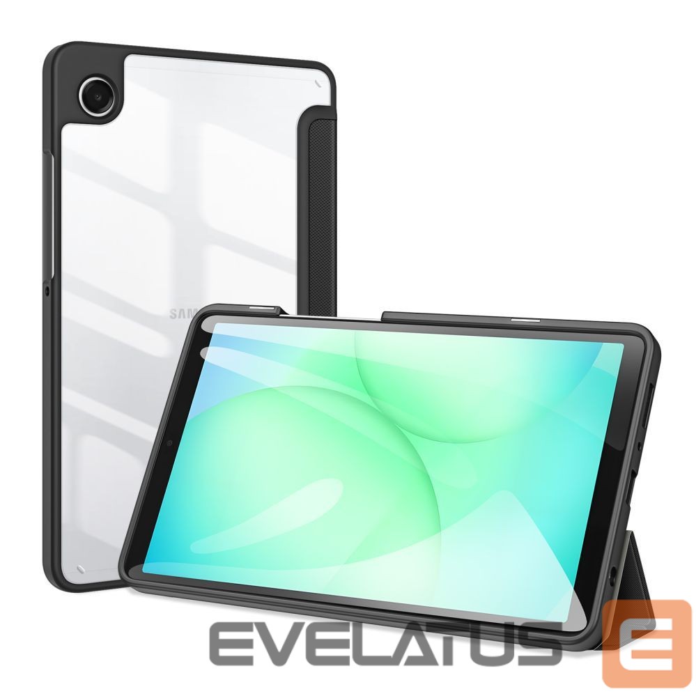 Kaaned Dux Ducis Samsung Galaxy Tab A9 / A11 Toby case with flip stand Black