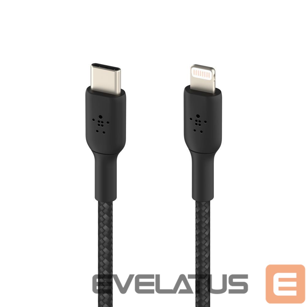 Kaabel Belkin Belkin BOOST CHARGE USB-C to Lightning Cable, Braided, 1M Black