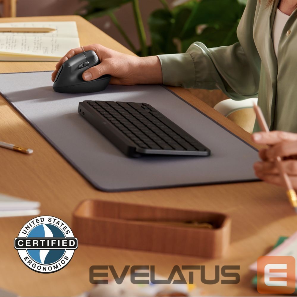 Arvutitarvikud Logitech LOGI LIFT FOR BUSINESS - OFF-WHITE