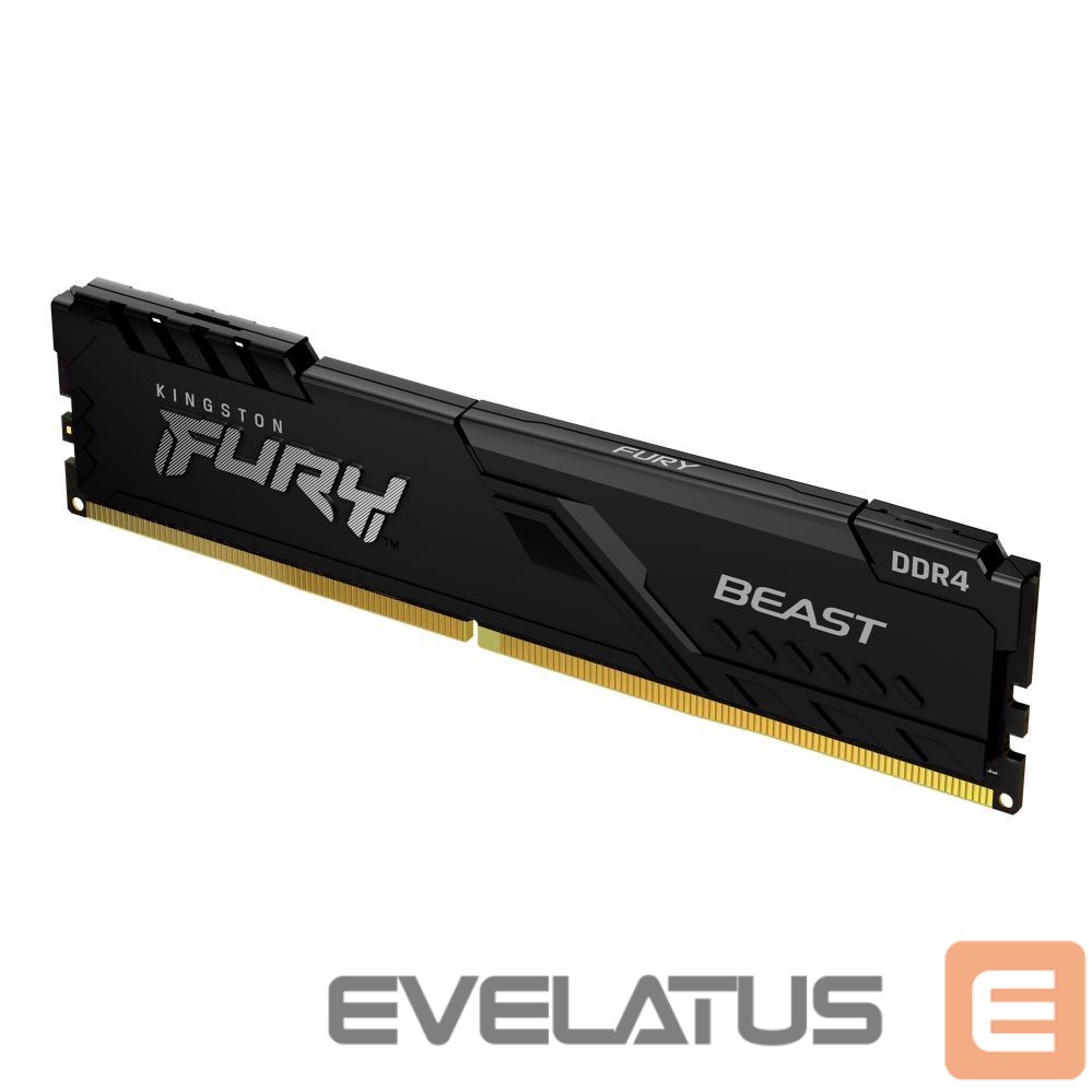 RAM DDR4 Kingston Fury Beast 32 GB, DDR4, 3200 MHz, PC/server, Registered No, ECC No