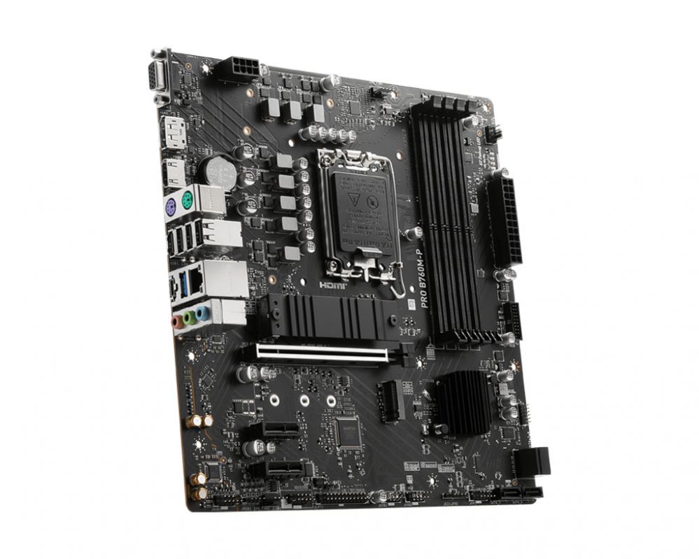 Motherboard for Intel processors MSI PRO B760M-P DDR4