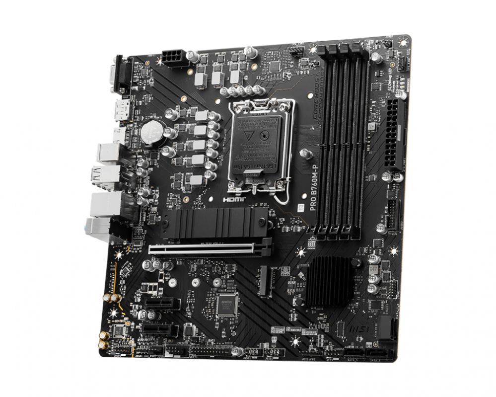 Motherboard for Intel processors MSI PRO B760M-P DDR4
