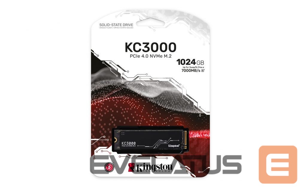 Hard drive SSD Kingston KC3000 1024GB PCIe 4.0 SSD