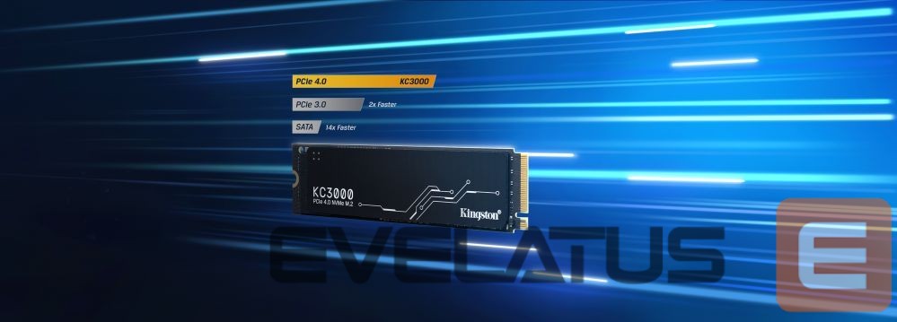 Hard drive SSD Kingston KC3000 1024GB PCIe 4.0 SSD