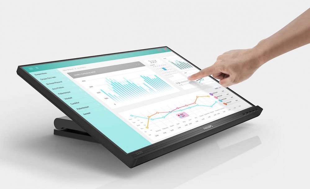 Monitorid Philips 222B1TC/00 21.5" IPS/1920x1080,16:9, 250cd/m²,4ms/HDMI DP USB