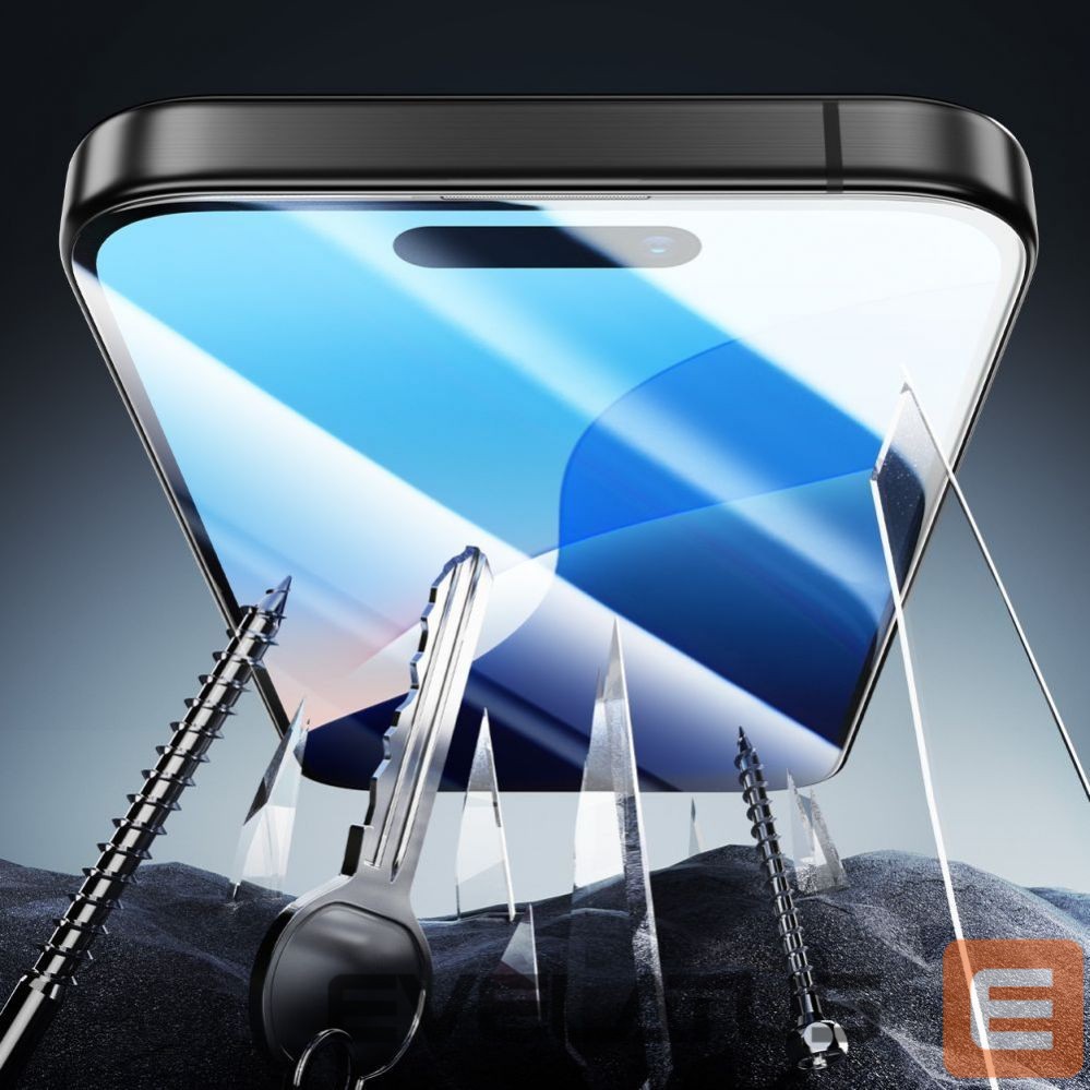 Muu telefoni lisavarustus ESR ESR Armorite Tempered Glass for iPhone 16 Pro Max - with Black Frame