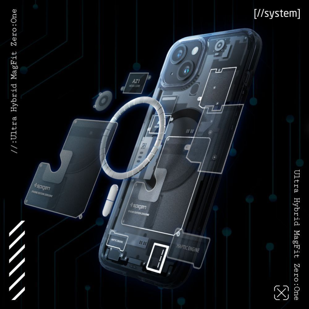 Citas preces Spigen Transparent || White