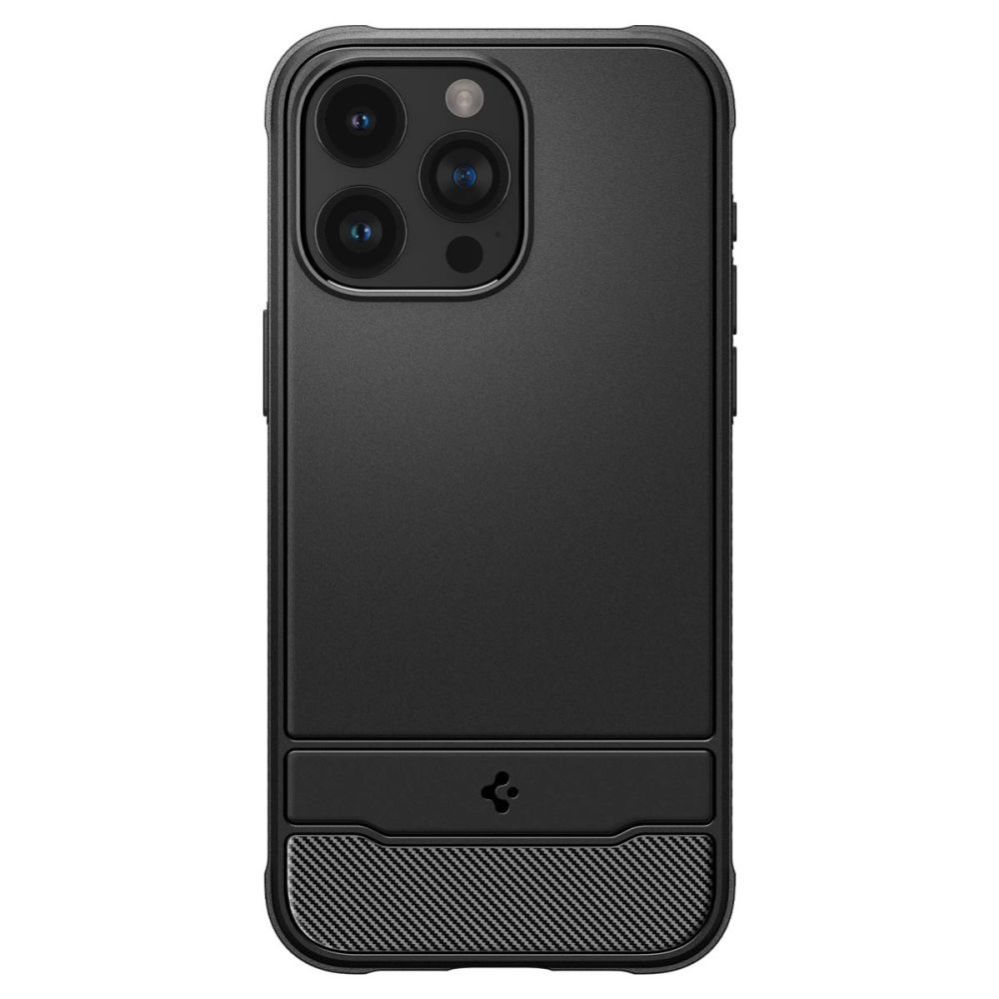 Citas preces Spigen Spigen Rugged Armor Mag Case with MagSafe for iPhone 15 Pro Max - Matte Black