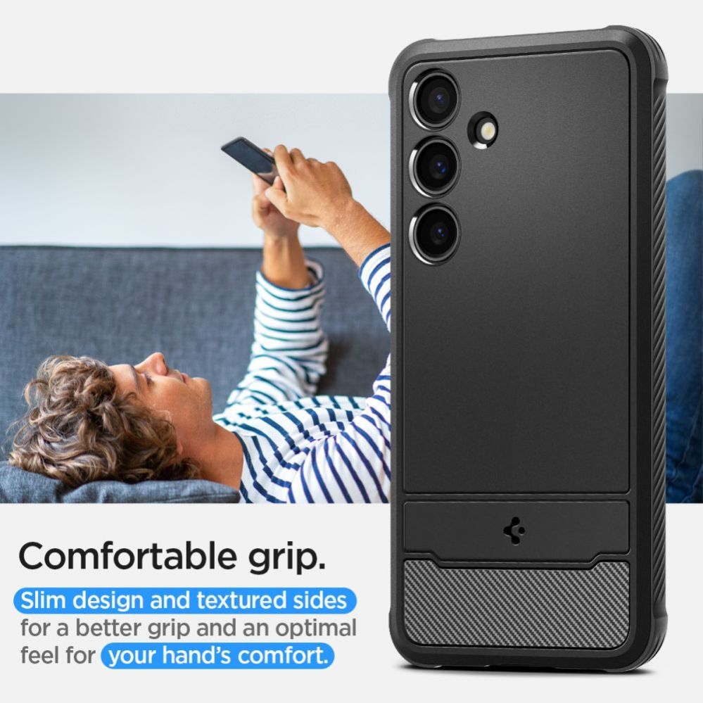 Muud kaubad Spigen Spigen Rugged Armor Case for Samsung Galaxy S24 - Matte Black