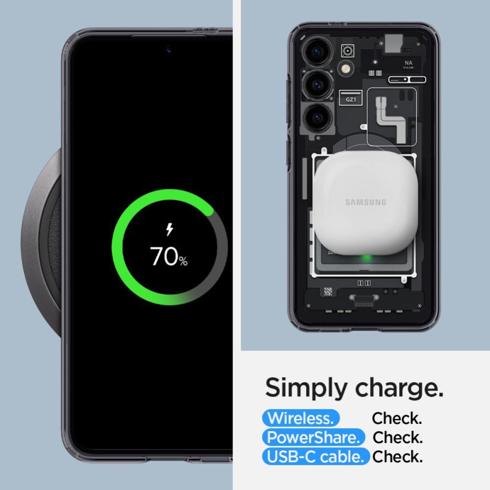 Citas preces Spigen Gray