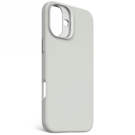 Muud kaubad Decoded Decoded AntiMicrobial Silicone Backcover with MagSafe for iPhone 16 Plus - Gray