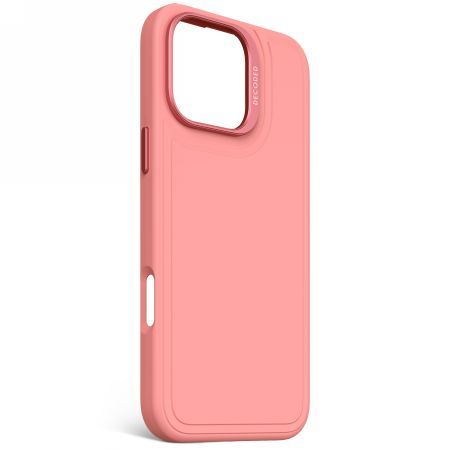 Muud kaubad Decoded Decoded AntiMicrobial Silicone Stacks Backcover with MagSafe for iPhone 16 Pro Max - Pink