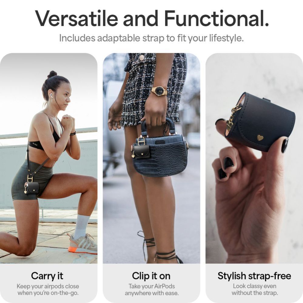 Muud kaubad Spigen Spigen Cyrill Mini Bag for AirPods 4 - Black