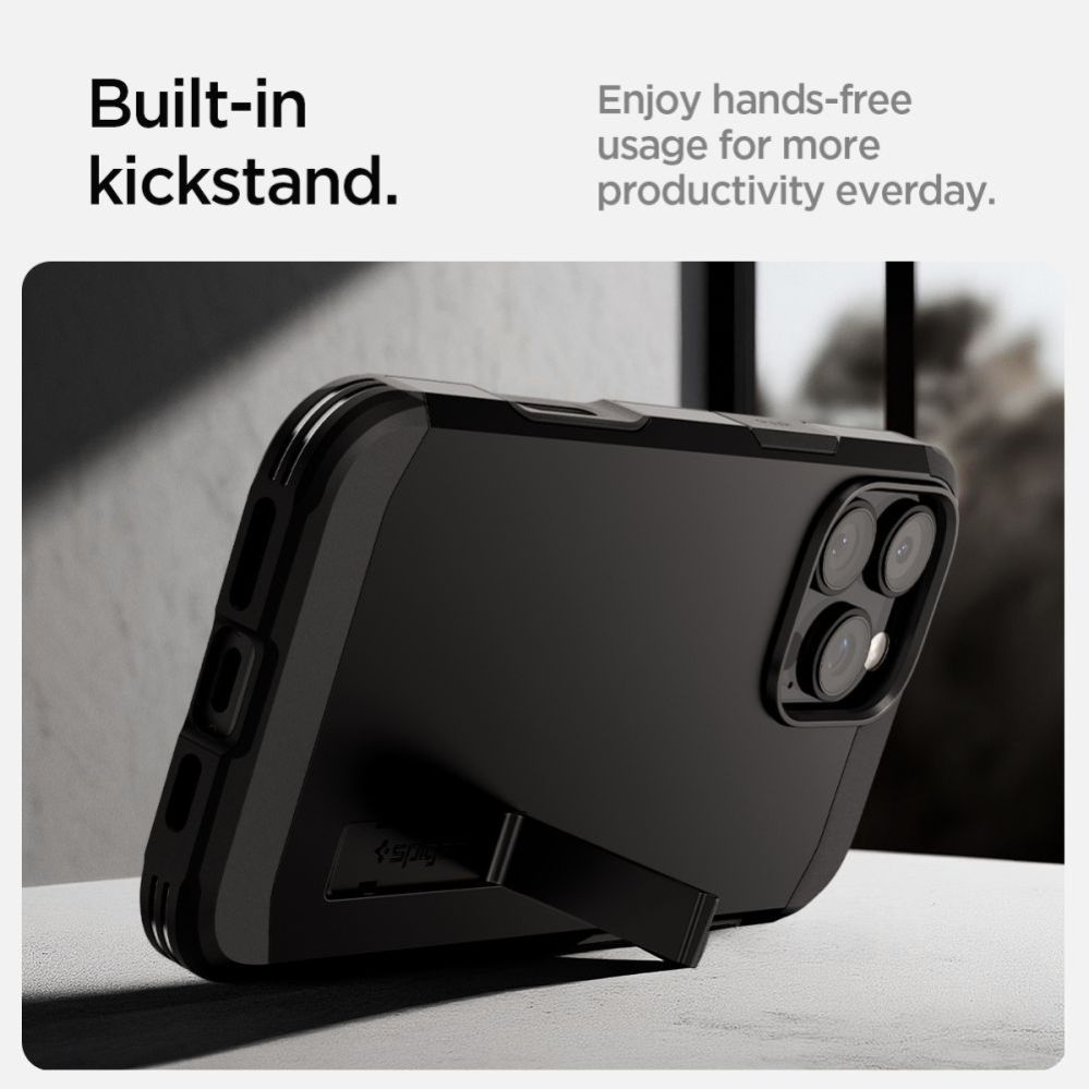 Citas preces Spigen Spigen Tough Armor "T" MagSafe case for iPhone 16 Pro Max - black