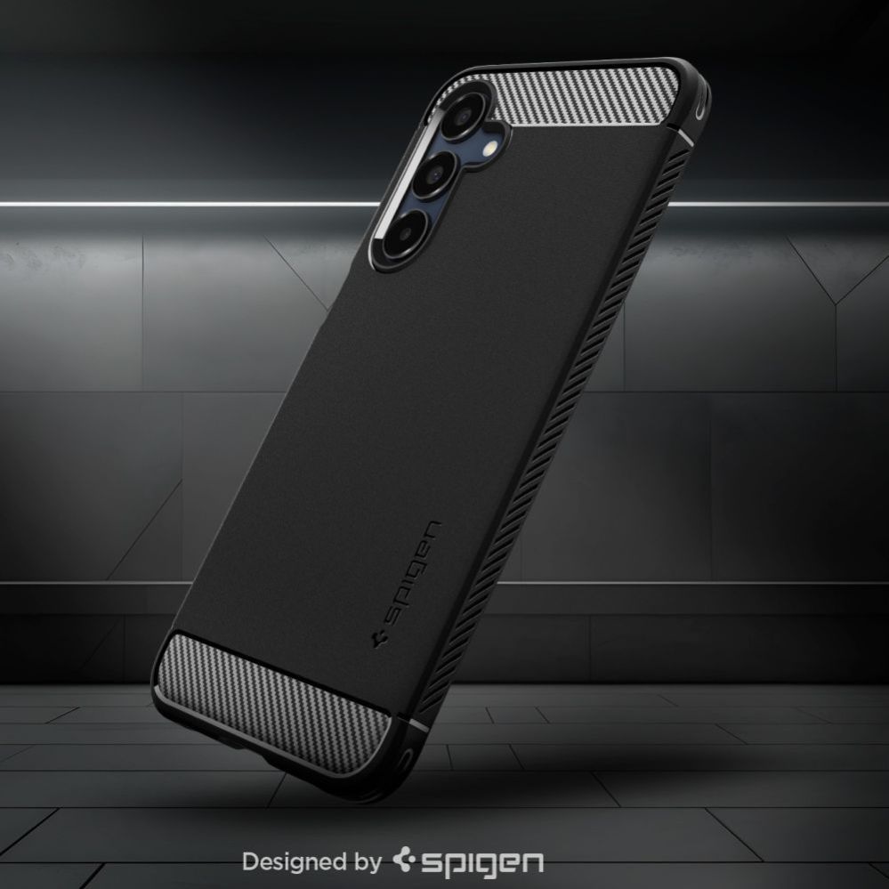 Citas preces Spigen Spigen Rugged Armor Case for Samsung Galaxy A16 4G / 5G - Black