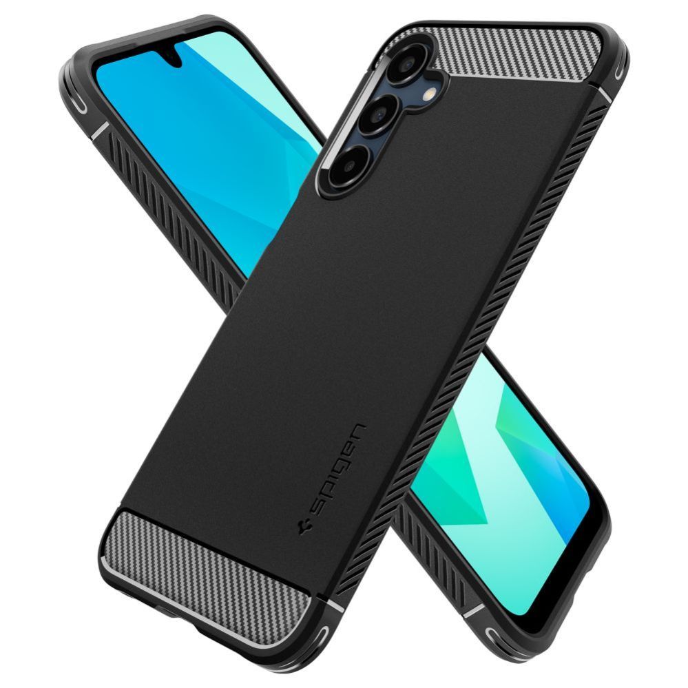 Citas preces Spigen Spigen Rugged Armor Case for Samsung Galaxy A16 4G / 5G - Black