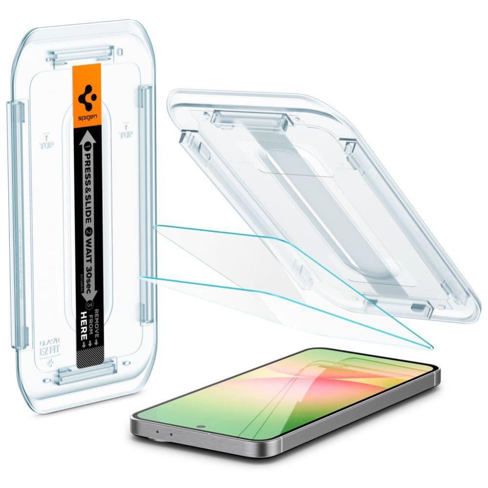 Citas preces Spigen Spigen Glas.tR EZ Fit Tempered Glass for Samsung Galaxy S24 FE (2 pcs.)