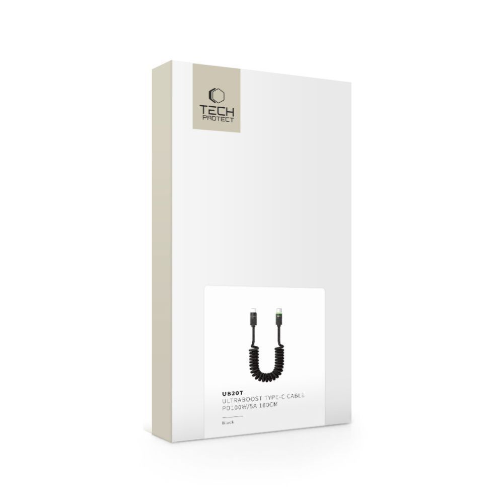 Muud kaubad Tech-Protect Tech-Protect UB20T Ultraboost USB Type-C Cable PD100W/5A 180cm - Black