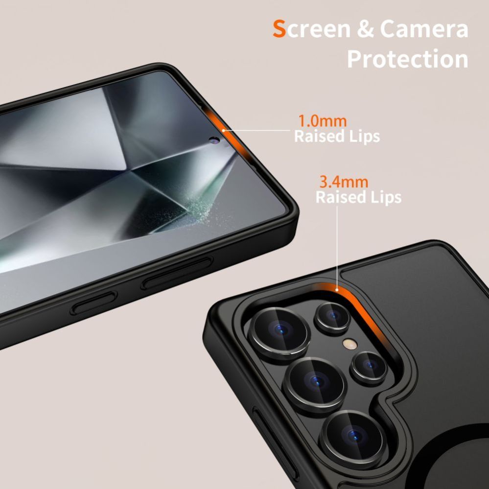 Muud kaubad Tech-Protect Tech-Protect MagMat MagSafe Case for Samsung Galaxy S25 Ultra - Black