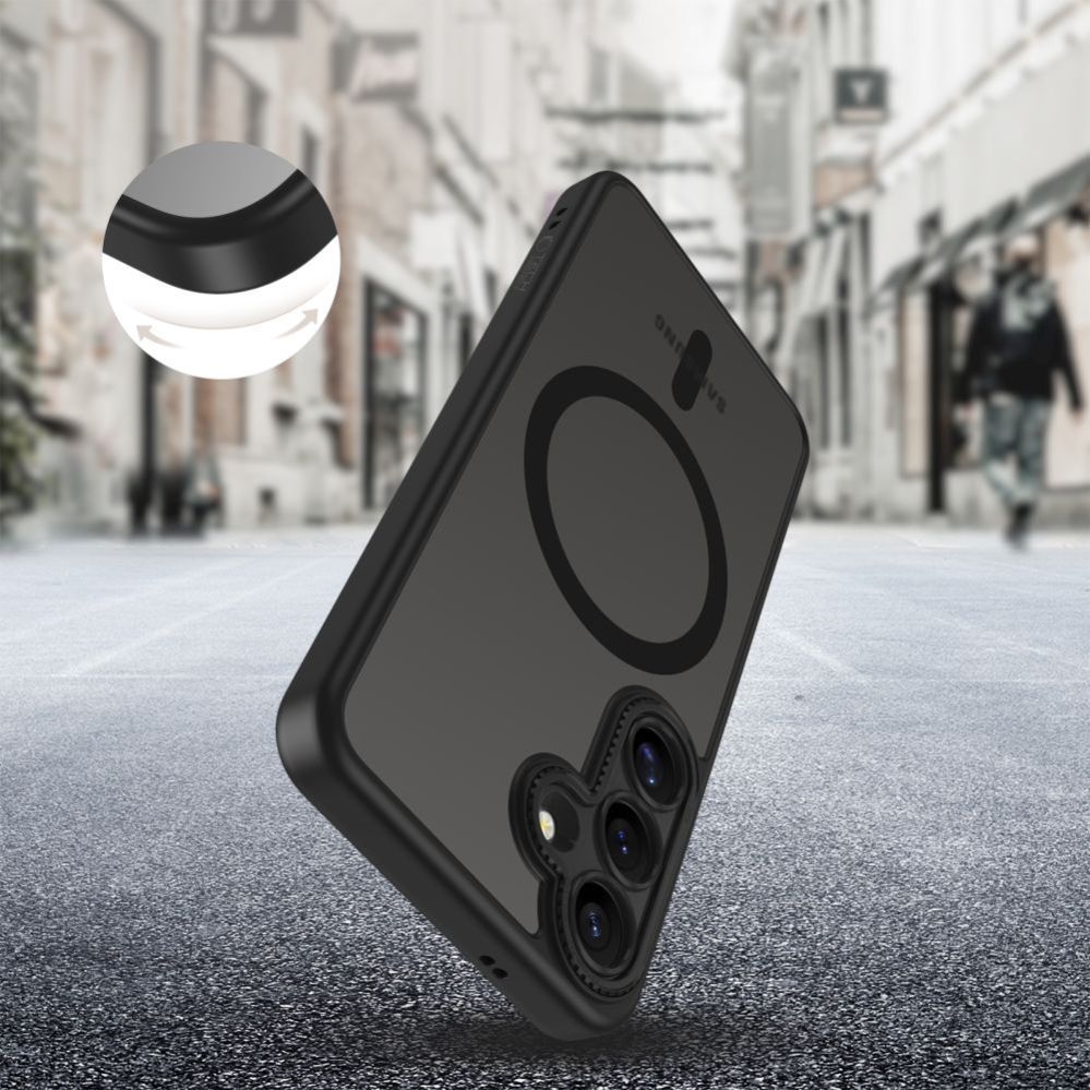 Muud kaubad Tech-Protect Tech-Protect MagCam MagSafe Case for Samsung Galaxy S25 - Black