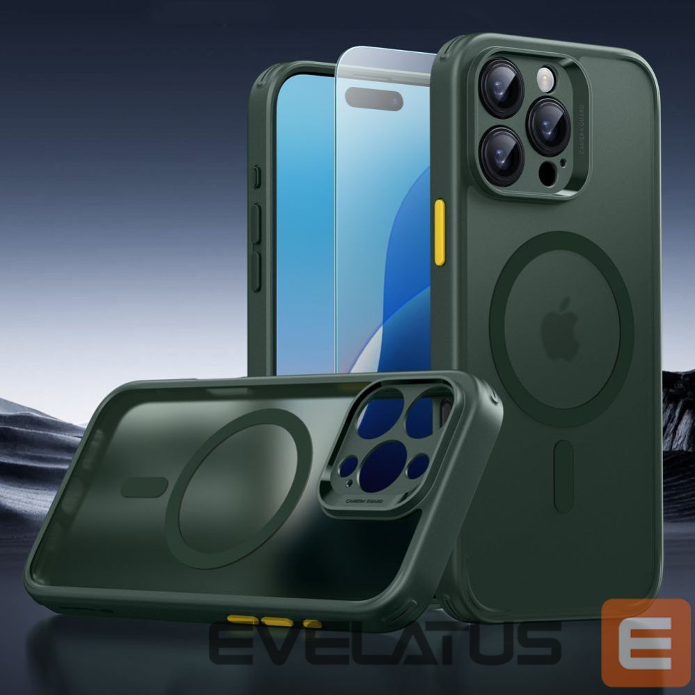 Muud kaubad ESR ESR Classic Pro Set Halolock MagSafe Case for iPhone 16 Pro Max - Green