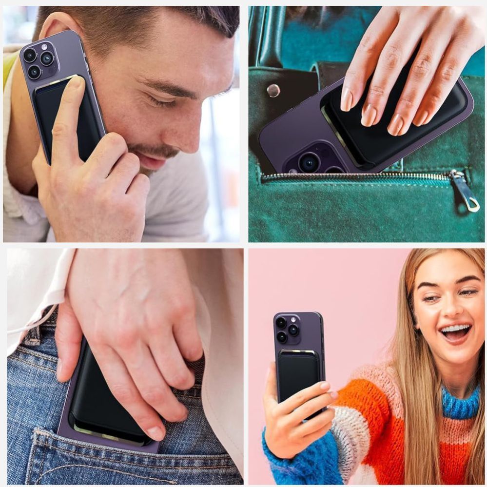 Citas preces Tech-Protect Tech-Protect MagWallet Magsafe case - brown